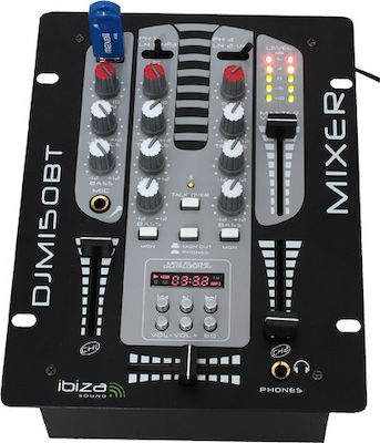 Ibiza Sound DJM 150USB Αναλογικός Μίκτης 5 Καναλιών & Bluetooth