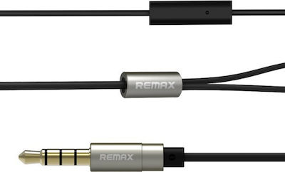 Remax RM-501 In-ear Handsfree with 3.5mm Connector Black