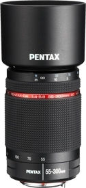 Pentax Voller Rahmen Kameraobjektiv HD DA 55-300mm F4-5.8 ED WR Telezoom für Pentax K Mount