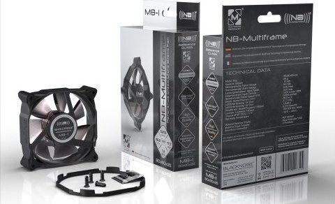 Noiseblocker M8-S3 Case Fans 80mm 2200rpm 34.7cfm Without LEDs Connection 3-Pin