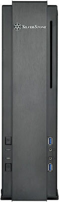 Silverstone ML07B Home Theater Κουτί Υπολογιστή Μαύρο
