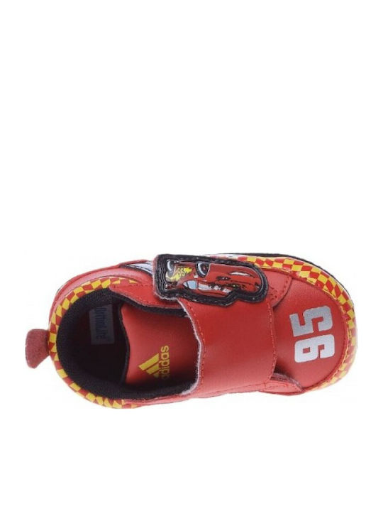 adidas Βρεφικά Sneakers Αγκαλιάς Κόκκινα Disney Cars