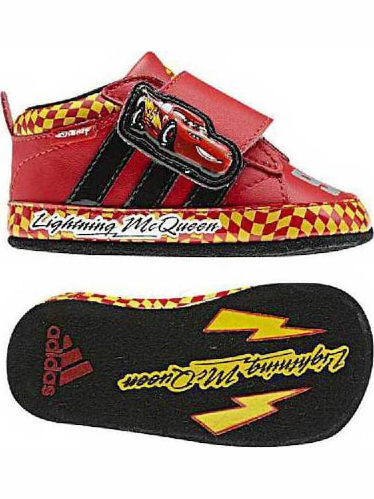 adidas Βρεφικά Sneakers Αγκαλιάς Κόκκινα Disney Cars