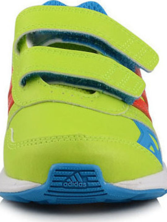 Hyperfast Kinder Sportschuhe Laufen mit Bügel- und Schleifenverschluss Grün