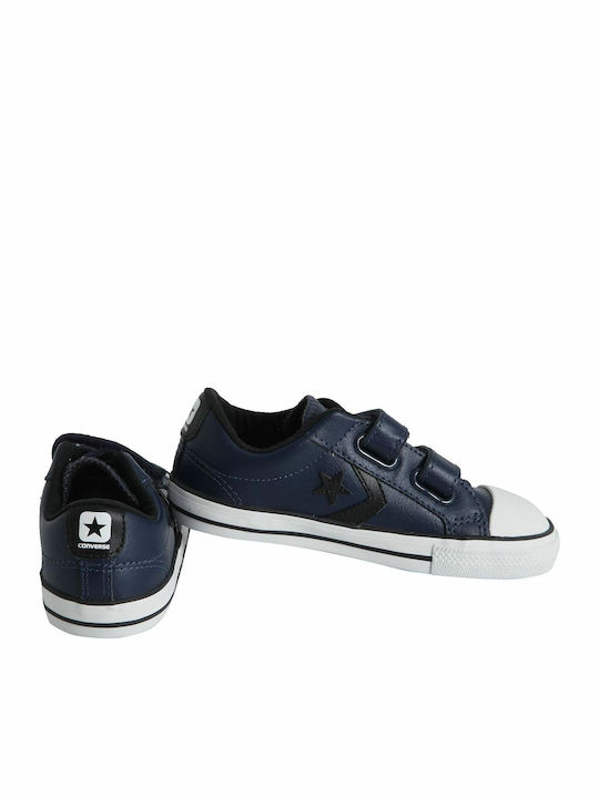 Converse Kids Sneakers with Scratch Navy Blue