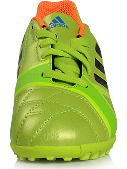 Nitrocharge TF Kids Soccer Cleats with Turf Green