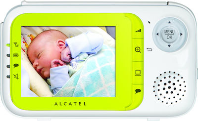 Alcatel Ασύρματη Ενδοεπικοινωνία Μωρού Baby Link 700 με Κάμερα & Οθόνη 2.8" με Αμφίδρομη Επικοινωνία & Νανουρίσματα