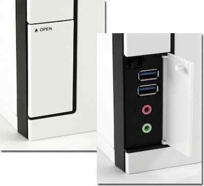 LC-Power LC-1370 Mini Tower Κουτί Υπολογιστή Λευκό