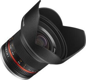 Samyang Crop Camera Lens 12mm f/2.0 NCS CS Wide Angle for Micro Four Thirds (MFT) Mount Black