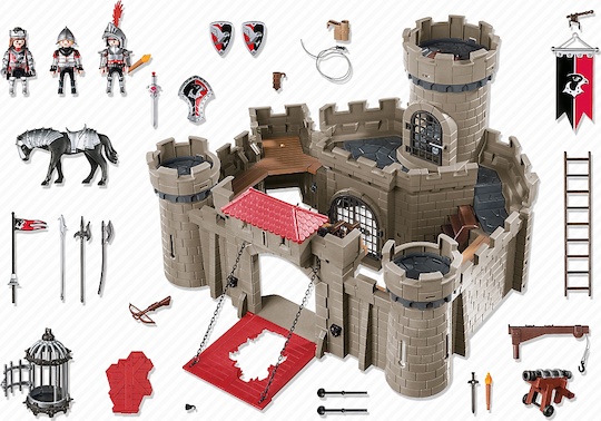 Playmobil Knights Hawk Knights' Castle for 4-10 years old