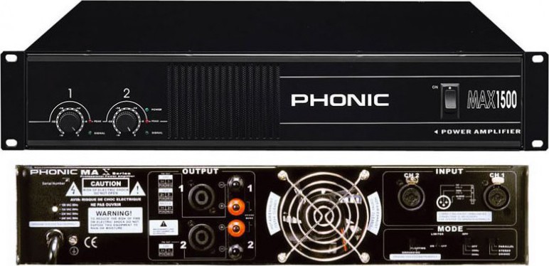 Phonic max 1500 схема