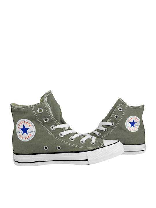 Converse Παιδικό Sneaker High για Αγόρι Πράσινο
