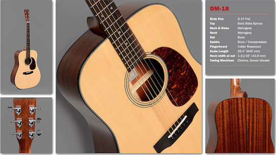 Sigma Guitars Acoustic Guitar Natural