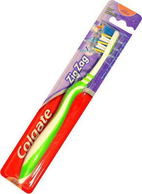 Colgate Zig Zag Periuță de dinți Mediu Verde 1buc