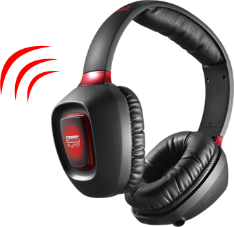 Creative Sound Blaster Tactic3D Rage V2.0 Ασύρματο Over Ear Gaming Headset (USB)