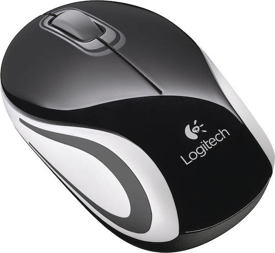Logitech M187 Безжичен Мини Мишка Черен