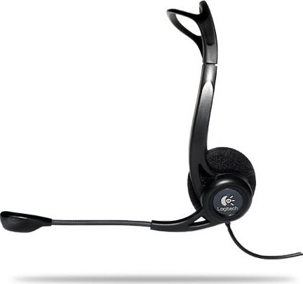 Logitech 960 On Ear Multimedia Headphone with Microphone USB-A