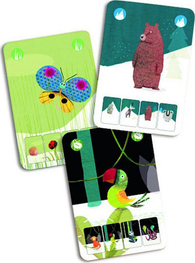 Djeco 7 Οικογένειες Ζώων Educational Game Knowledge for 4-7 Years Old