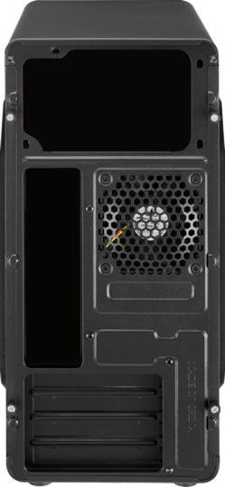 Aerocool QS-180 Midi-Turm Computergehäuse Schwarz