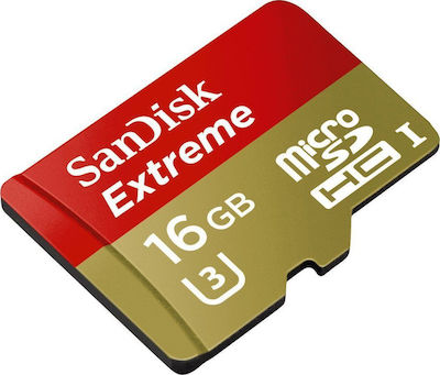 Sandisk microSDHC 16GB Class 10 U3