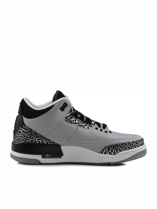 Air  3 Retro Мъжки Сникърси Сиви