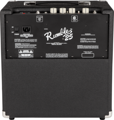 Fender Rumble 25 V3 Combo Ενισχυτής Ηλεκτρικού Μπάσου 1 x 8" 25W Μαύρος
