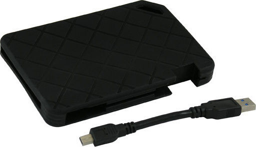 LC-Power Case for Hard Drive 2.5" SATA III with Connection USB 3.0