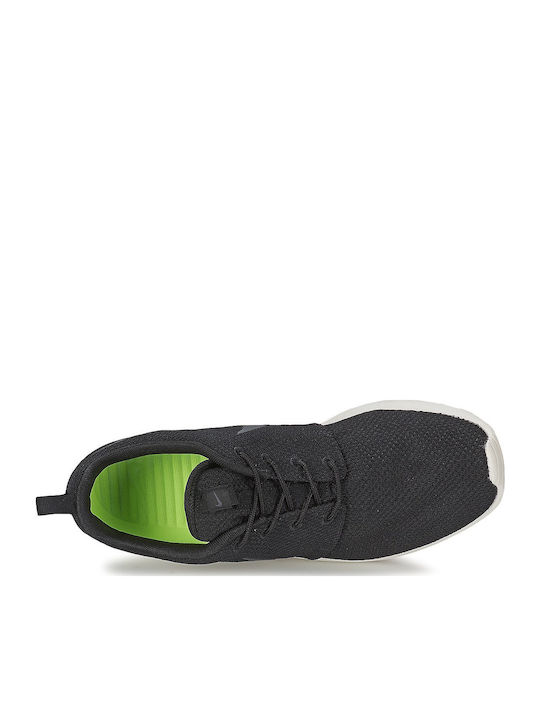 Roshe Run Herren Sneakers Black / Anthracite Sail