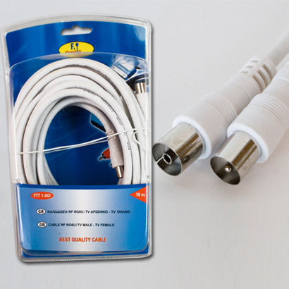FT Electronics Antenna Cable Coax male - Coax female 10m (FTT1-047)