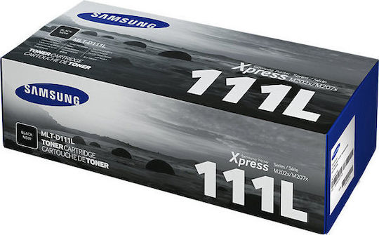 Samsung MLT-D111L Γνήσιο Toner Laser Εκτυπωτή Μαύρο High Capacity 1800 Σελίδων SU799A