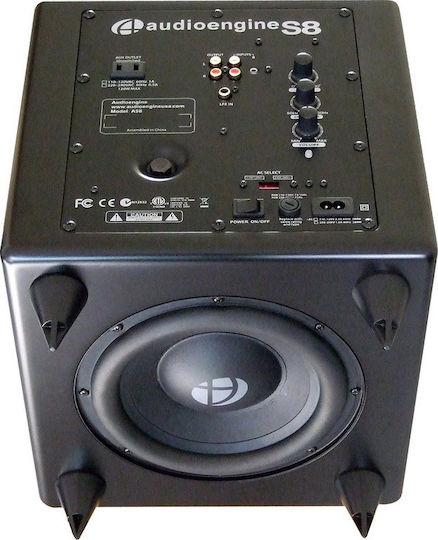 Audioengine S8 Active Subwoofer with Speaker 8" 125W Black Mat