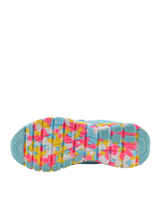 Swype Camo Αθλητικά Παιδικά Παπούτσια Running με Σκρατς Τιρκουάζ