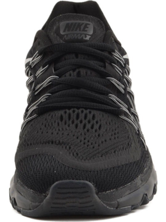 Air Max AIR MAX Kids Sports Shoes Running with Laces Black