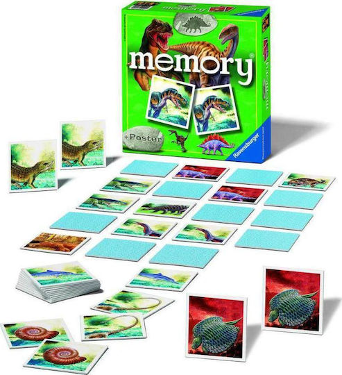 Board Game Memory Δεινόσαυροι for 2-8 Players 4+ Years Old (EN) Ravensburger