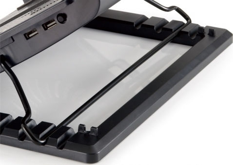 Conceptronic Cooling Pad για Laptop έως 17" με 1 Ανεμιστήρα και Φωτισμό (CNBCOOLSTAND1F)