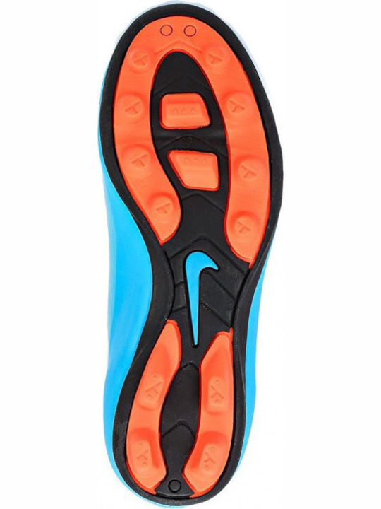 Παιδικά Ποδοσφαιρικά Παπούτσια HYPERVENOM PHADE με Τάπες Τιρκουάζ