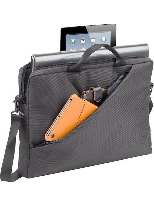 Rivacase Tivoli 8730 Τσάντα Ώμου / Χειρός για Laptop 15.6" σε Μαύρο χρώμα