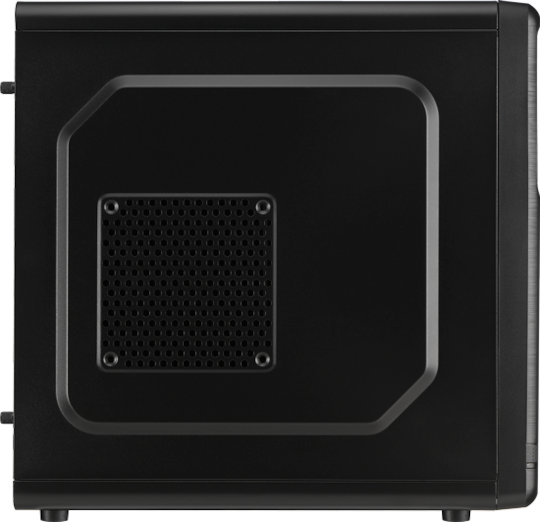 Aerocool QS-182 Mini-Turm Computergehäuse Schwarz