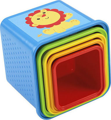 Fisher Price Παιχνίδι Στοίβαξης Stack & Explore Blocks για 6+ Μηνών