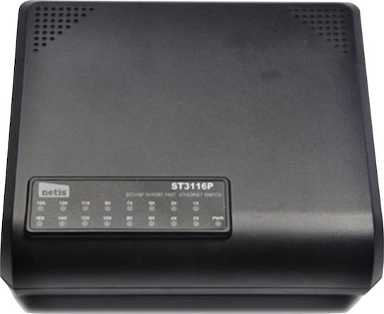 Netis ST3116P Unmanaged L2 Switch με 16 Θύρες Ethernet