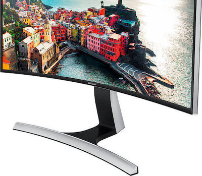 Samsung S34E790C Ultrawide VA Curved Monitor 34" QHD 3440x1440 με Χρόνο Απόκρισης 4ms GTG