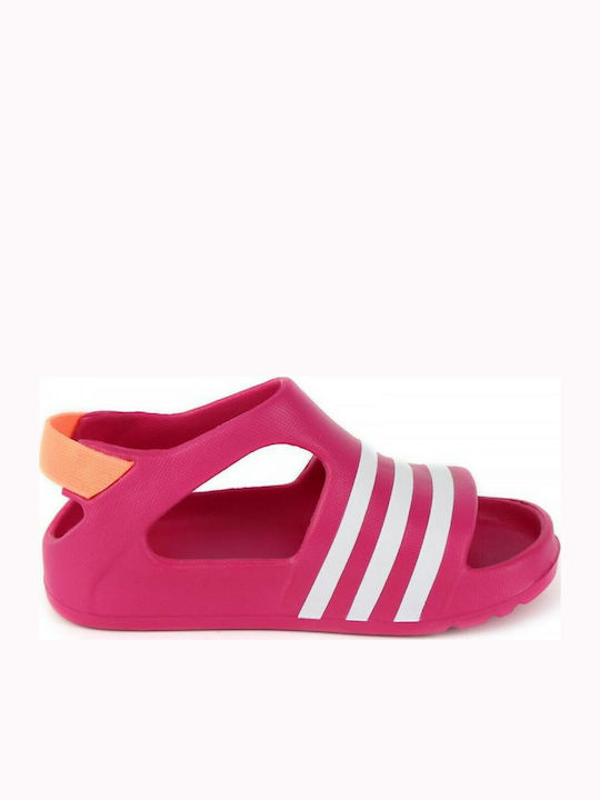 Adidas Παιδικά Παπουτσάκια Θαλάσσης Adilette Play I Φούξια