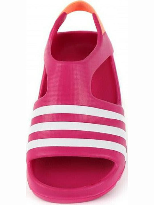 Adilette Play I Children's Beach Shoes Fuchsia