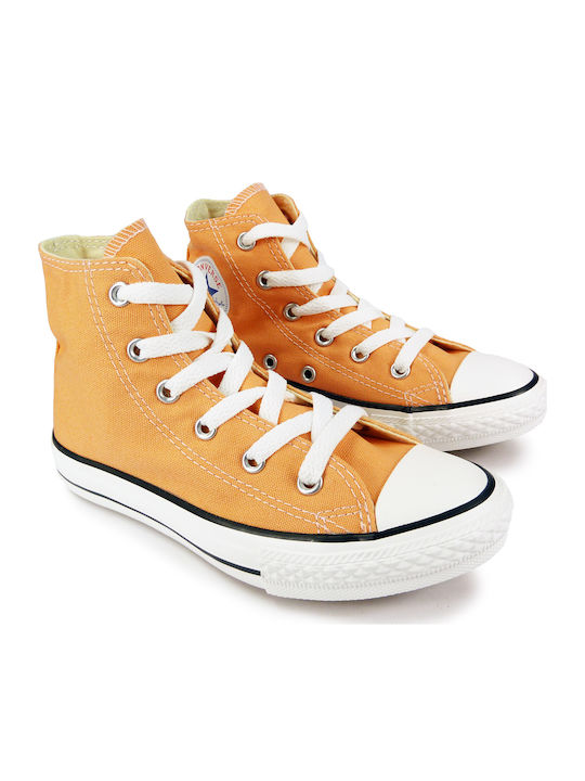 Chuck Taylor All Star All Star Chuck Taylor Παιδικά Sneakers High Πορτοκαλί