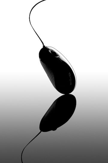 Targus AMU75EU Ενσύρματο Mini Ποντίκι Μαύρο