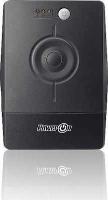 Power On AP-2000 UPS Line-Interactive 2000VA with 4 Schuko Power Plugs