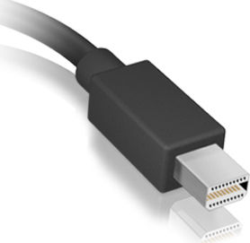 Icy Box IB-AC504 Convertor Mini DisplayPort Masculin La VGA Feminin 1 Bucată