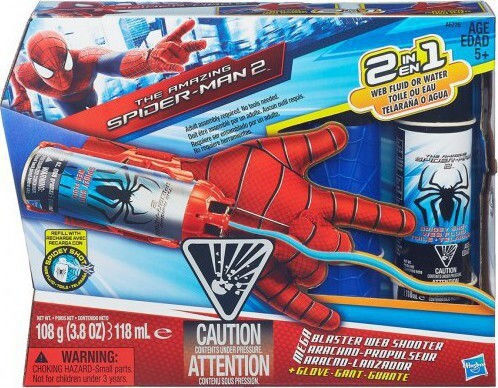 Hasbro MARVEL The Amazing Spider-Man 2 Mega Blaster Web S Pistol De Jucărie Pentru Copii