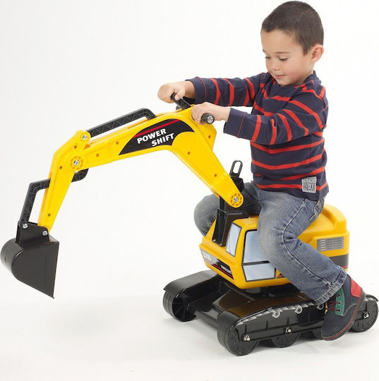 Falk Excavator Αυτοκινητάκι Ride On Κίτρινο