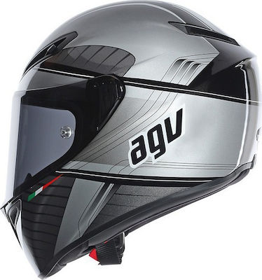 AGV GT-Veloce Multi GTX Black/Gunmetal Κράνος Μηχανής Full Face 1300gr |  Skroutz.gr